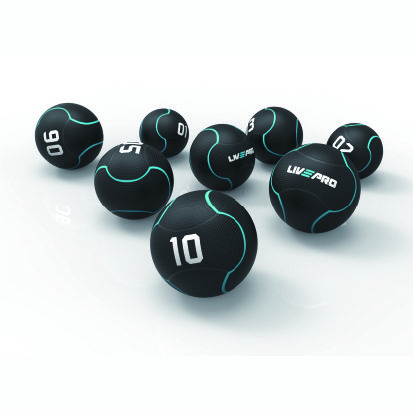 Live Pro Solid Medicine Ball 1kg