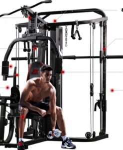 Мултифункционален уред, СМИТ машина Pegasus JX-DS305 Smith & Home Gym (2 in 1) без пейка- за трима