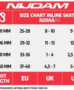Регулируеми ролери Nijdam Inline Skates 