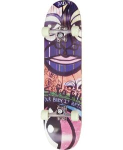 Скейтборд AMILA Skateboard Skatebird+ Tiki
