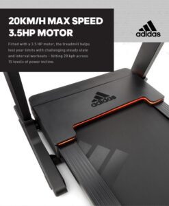 Бягаща пътека Adidas® T-19 3.5HP- скорост