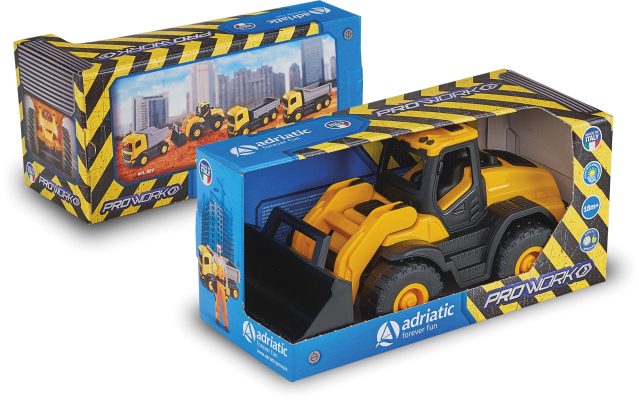 Bulldozer de juguete Pro Work 38x20 cm. — Dias Sport Детска играчка булдозер Pro Work 38x20 см.-3