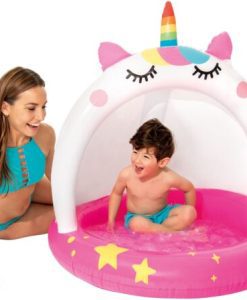 Надуваем детски басейн Caticorn Baby Pool-3
