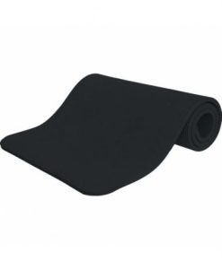 Постелка за аеробика и фитнес NBR 10mm 90Kg 142cm, черна