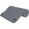 Постелка за пилатес и фитнес NBR 15mm 90Kg 183cm, сива