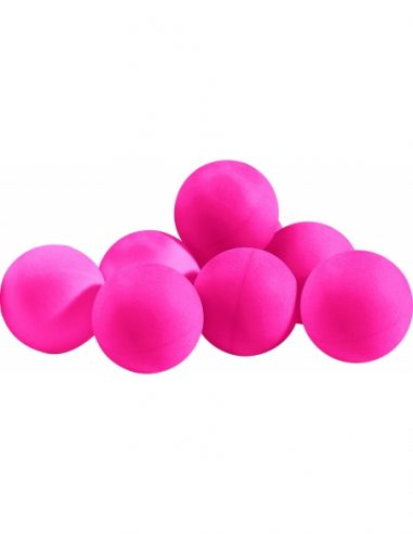 Pelotas de tenis de mesa Sunflex Learning PVC, 144 unid. — Dias Sport розови топчета за тенис на маса