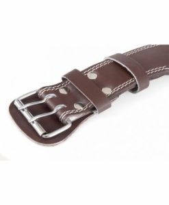 Cinturón de levantamiento de pesas de cuero con acolchado para levantadores de pesas AMILA — Dias Sport Кожен колан за вдигане на тежести с подплата - AMILA