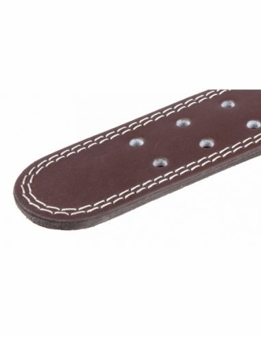 Cinturón de levantamiento de pesas de cuero con acolchado para levantadores de pesas AMILA — Dias Sport Кожен колан за вдигане на тежести AMILA