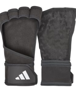 Alternative view of Guantes cortos de fitness con dorso abierto Adidas