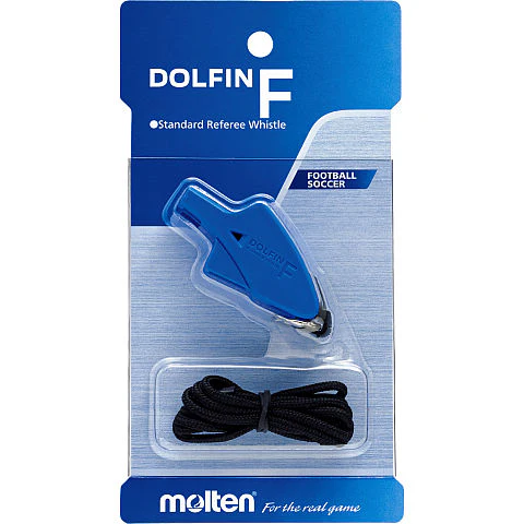 Съдийска свирка за футбол Molten Dolfin F, синя - с връзка — Dias Sport Съдийска свирка за футбол Molten Dolfin F, синя - с връзка - Image 2